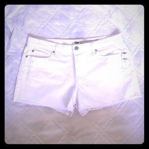 Gap Factory White Denim Shorts, 12, 31, NWT